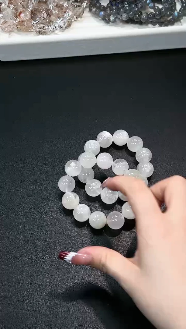 【闪购商品】水晶手串未镶嵌18g多样性发其一/1条17mm默认微瑕