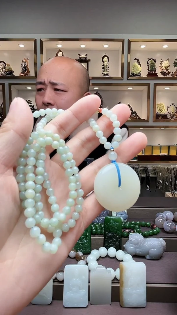 【闪购商品】和田玉颈饰未镶嵌苏