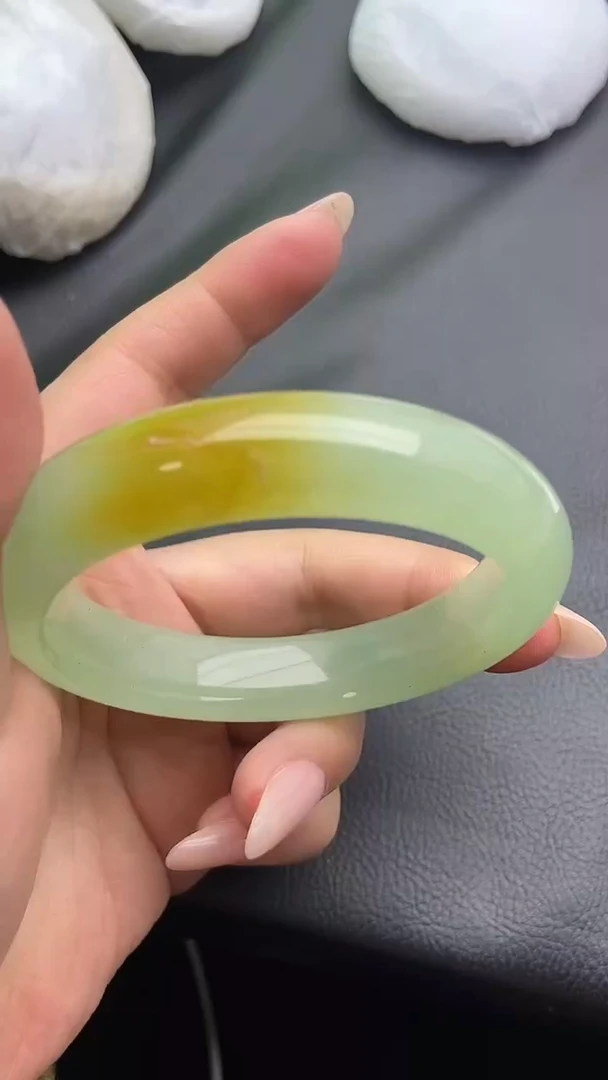 未镶嵌手镯石英质玉瑕疵143+58/59