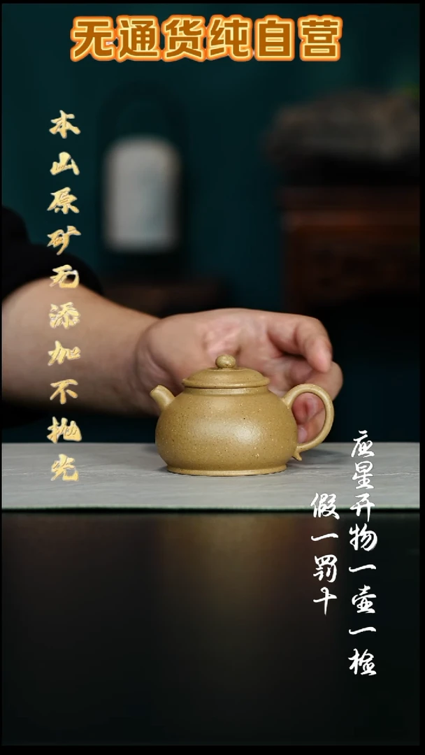 茶壶紫砂黄龙山梨皮宝儿130cc