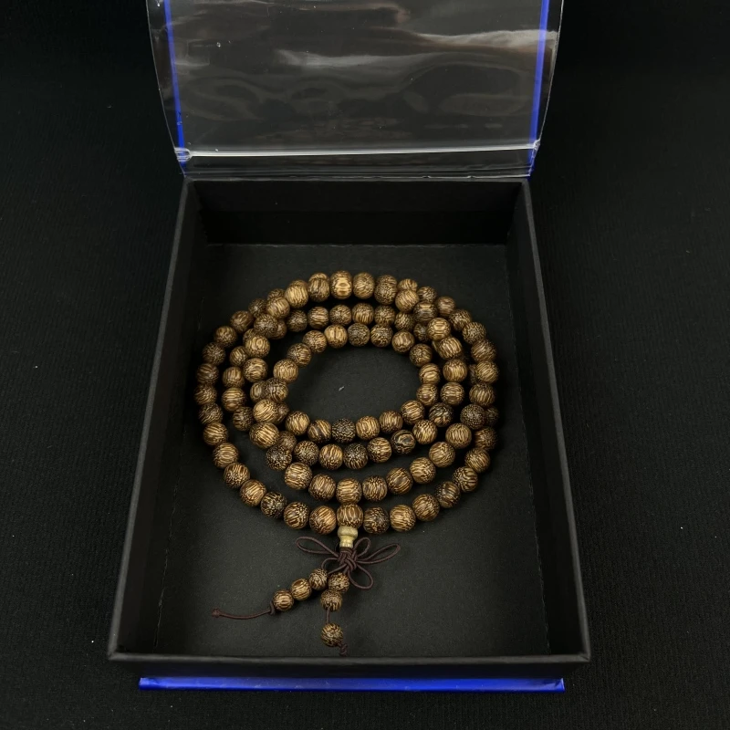 鸡翅木手链108颗-LQ113