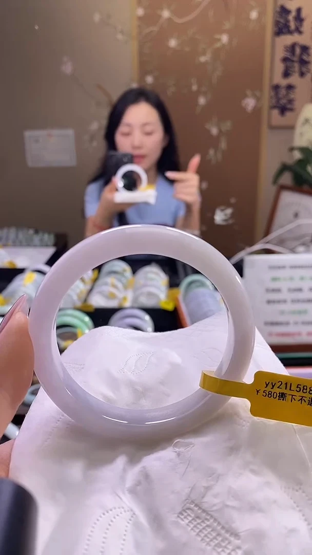 未镶嵌手镯翡翠58.8圈口t