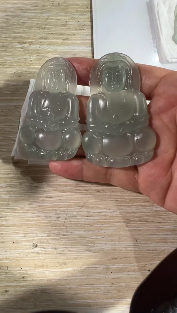 未镶嵌定制翡翠观音