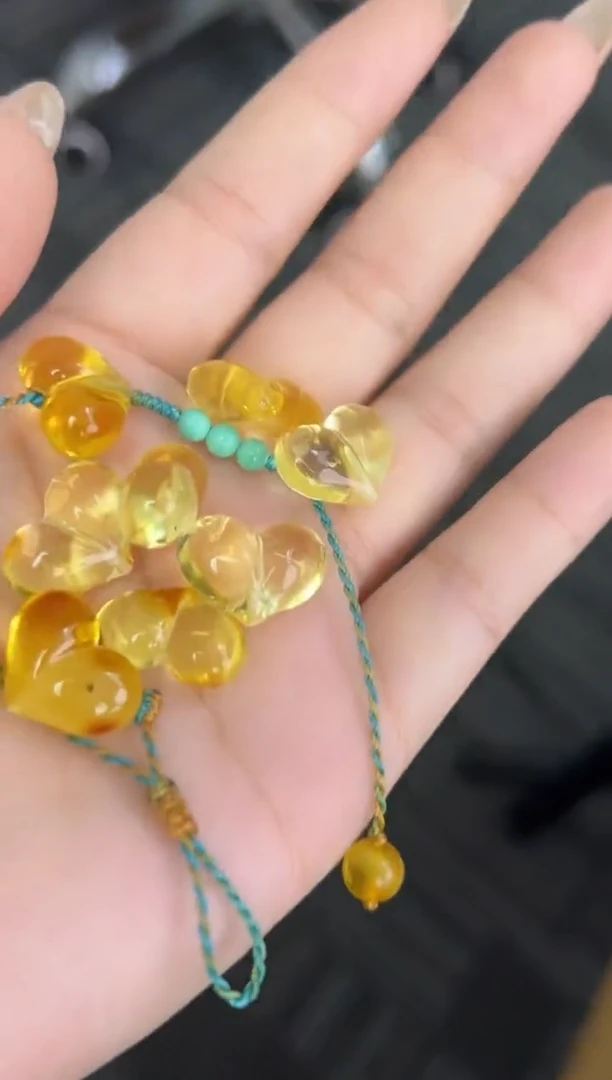 裸石琥珀未镶嵌天然琥珀蜜蜡吊坠多样性发一个