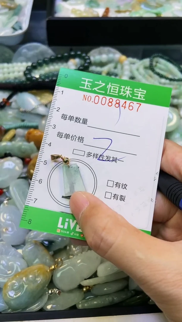 翡翠未镶嵌颈饰闪购0088467