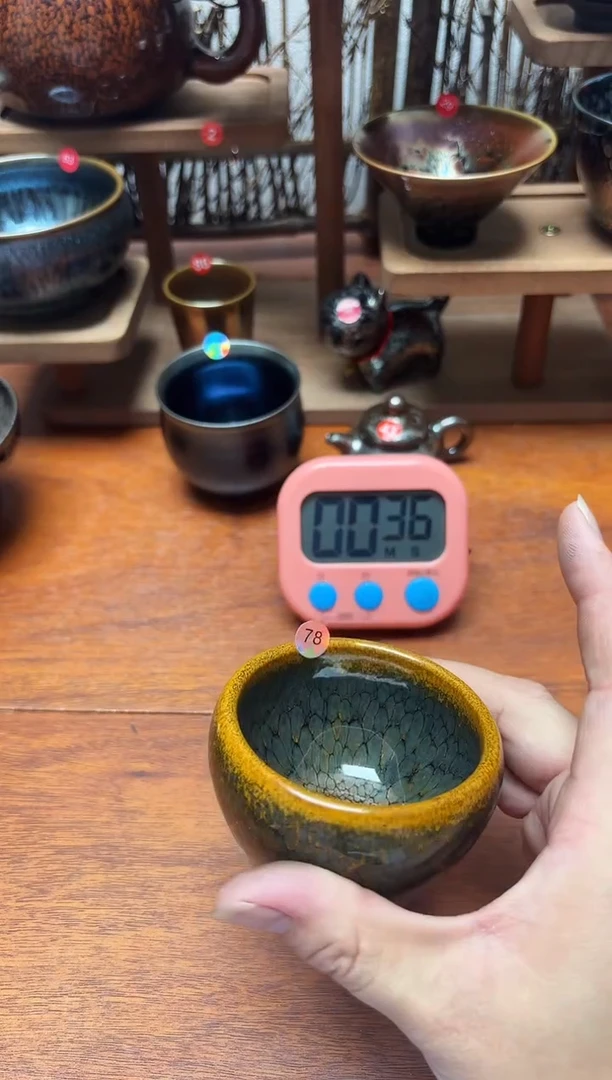 茶盏78号建盏工匠茶器