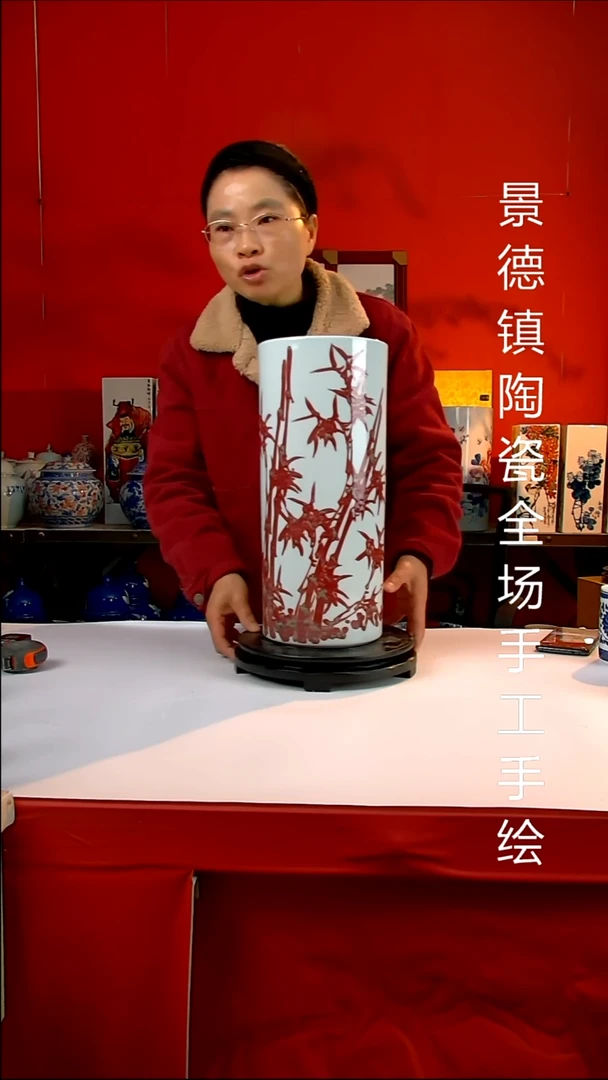 摆件陶瓷景德镇陶瓷 全场手工手绘