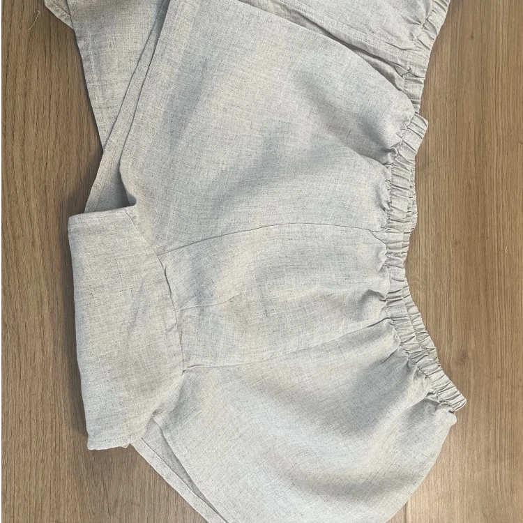 100%汉麻双雨露男士内裤平角短裤