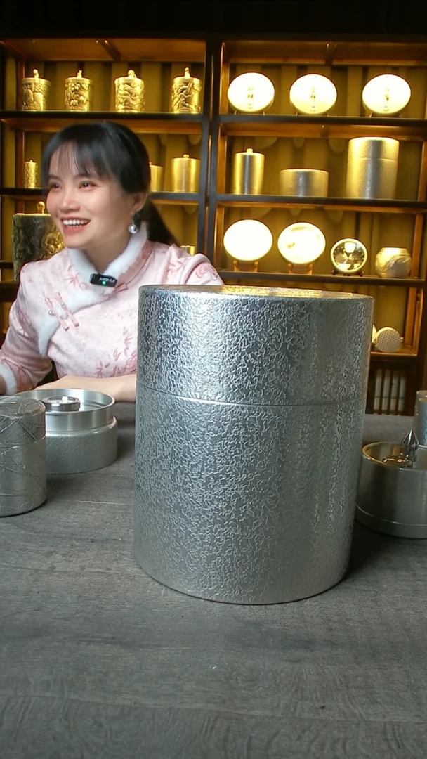 【闪购商品】纯锡大归一茶叶罐