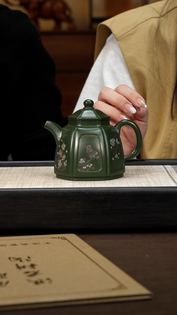 茶壶紫砂【P027】六方宫灯 270c WHJ