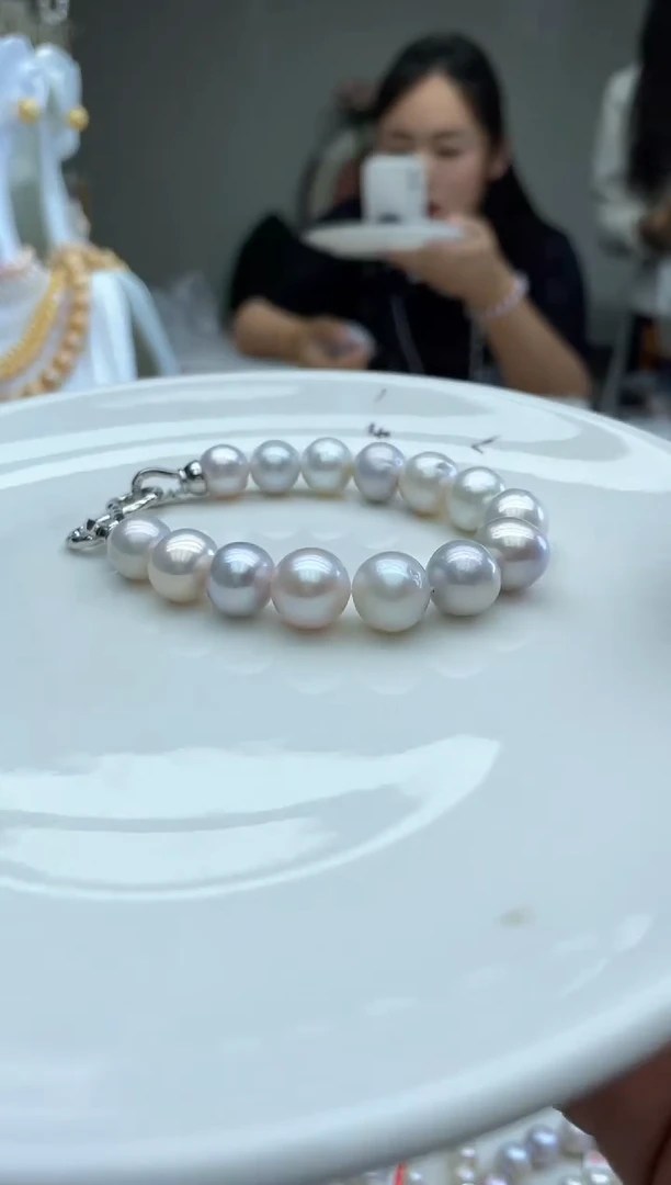 异光珠 白灰      11mm