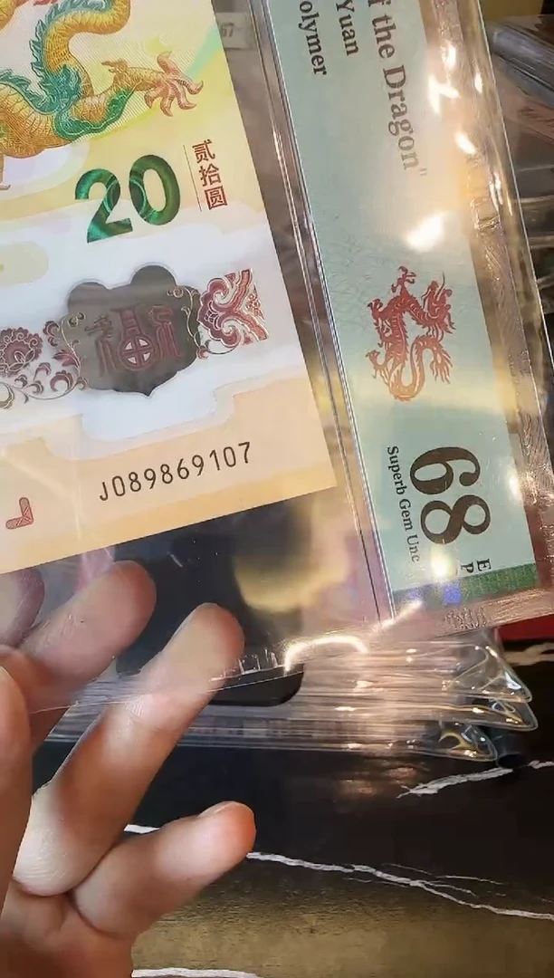 塑料2024 龙钞 单张 啊啊啊啊