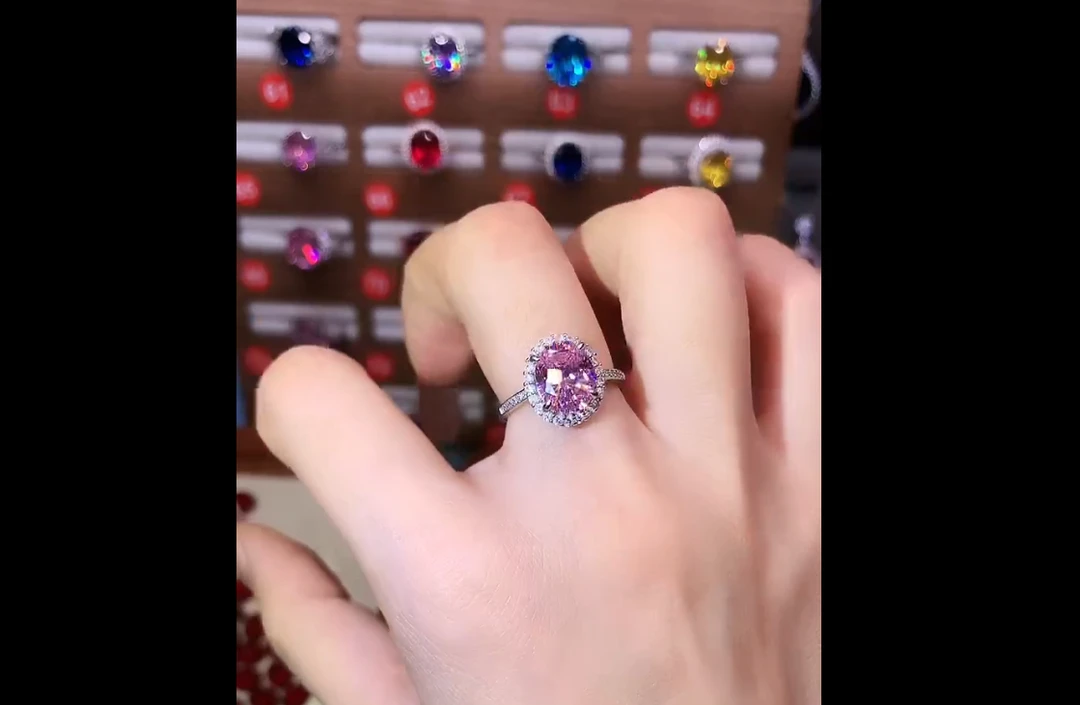 高订  碧玺戒指 气质经典款 07005