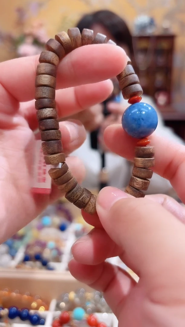 合金手串石英质玉设计款珠串