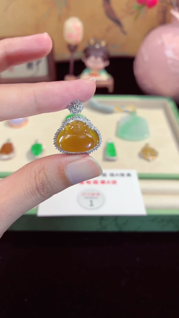 吊坠(不含链)未镶嵌翡翠翡翠吊坠