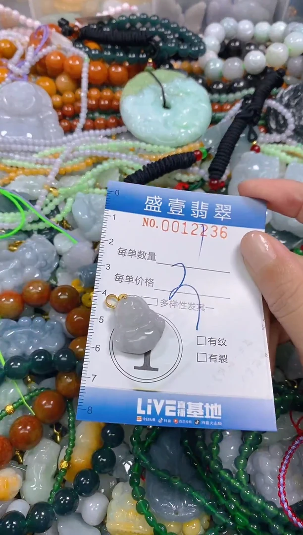 颈饰未镶嵌翡翠闪购0012236