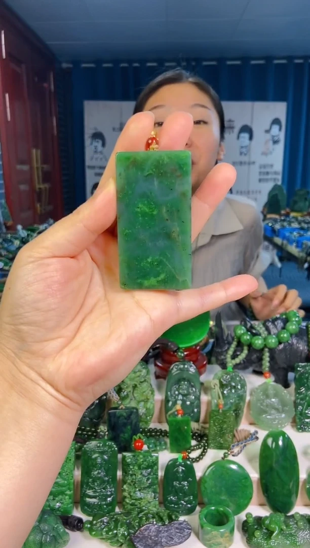 和田玉未镶嵌挂件1