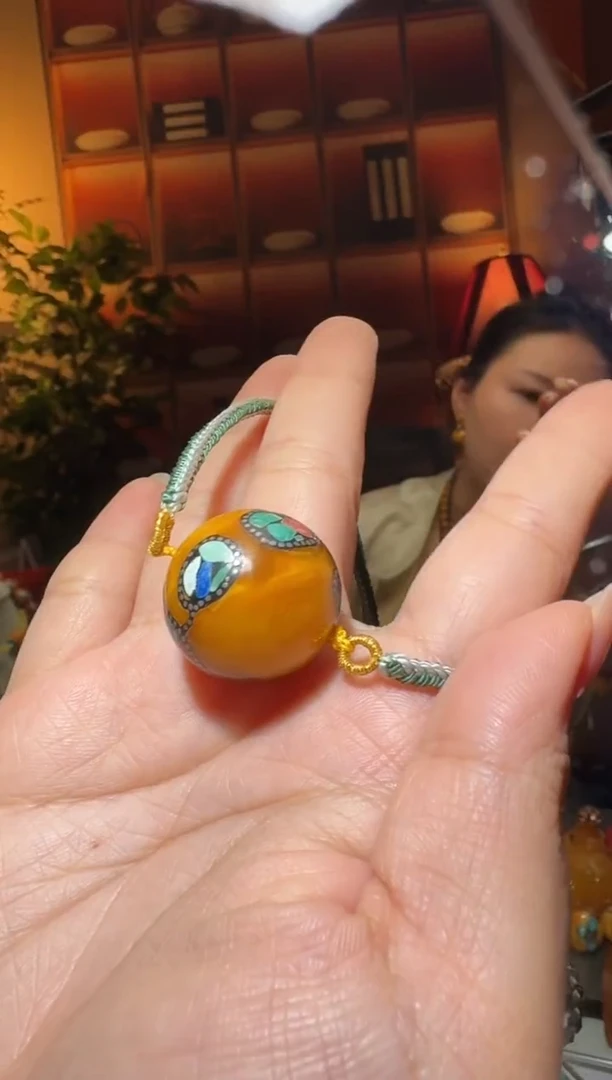 蜜蜡颈饰未镶嵌977天然蜜蜡珠宝奇石全都保真