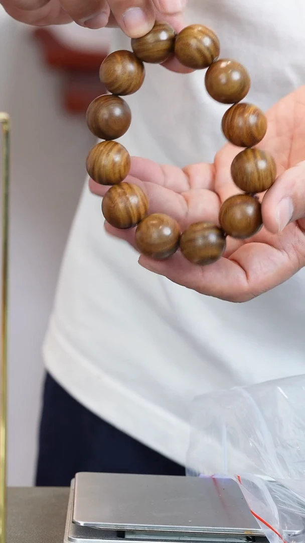 维腊木（绿檀）手串/手链565003-2.0水波+