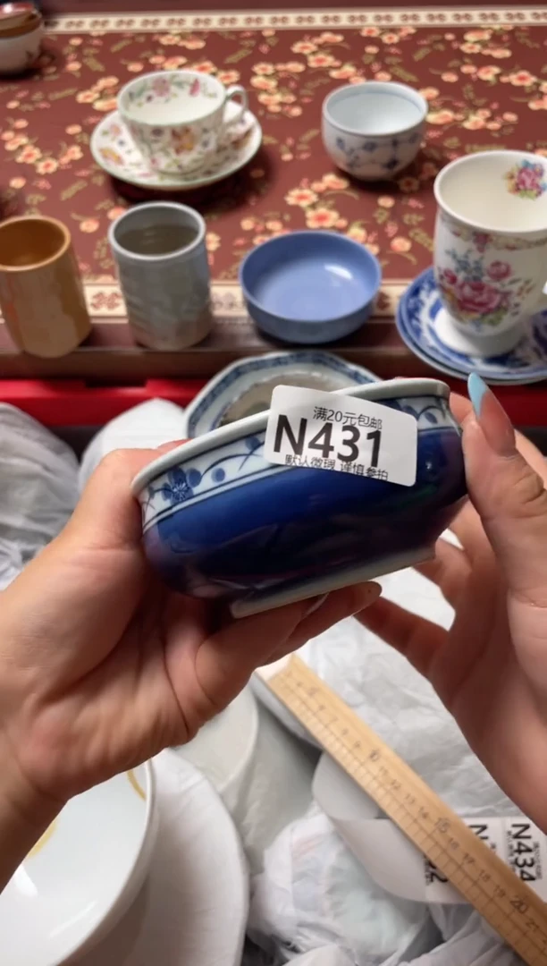 瓷片玲***雪瓷器瓷器N431