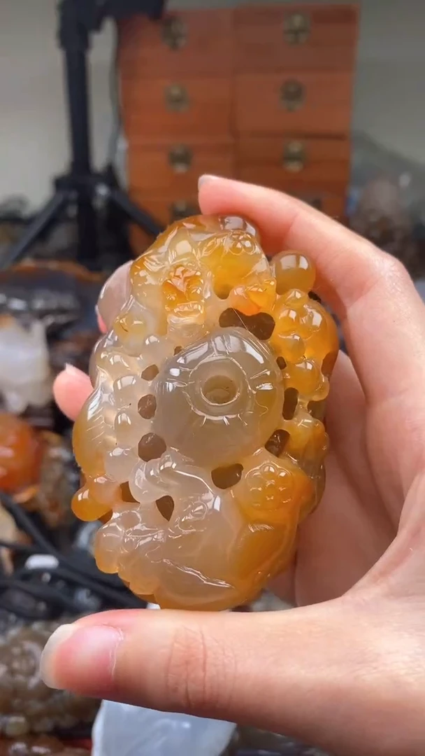 【闪购商品】玛瑙/玉髓颈饰未镶嵌AA