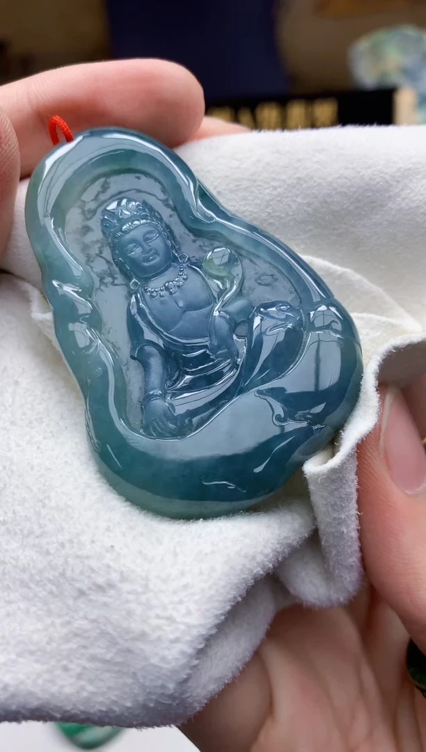 颈饰未镶嵌翡翠天然缅甸翡翠A货