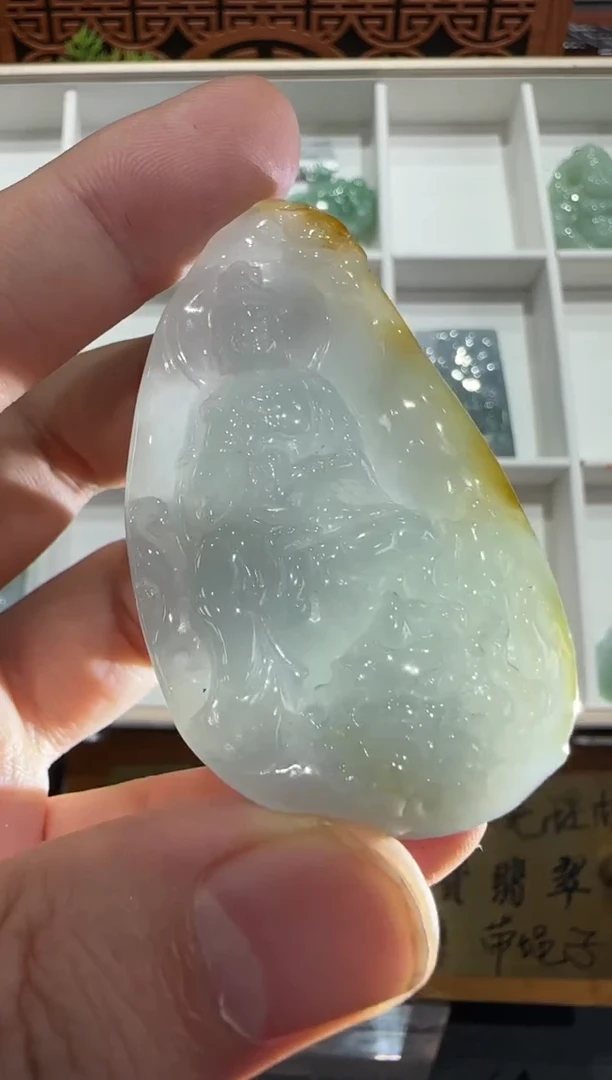 未镶嵌挂件翡翠A货翡翠多样性孤品