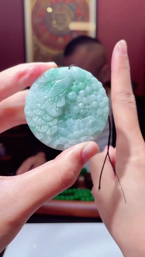 颈饰未镶嵌翡翠阿*X-@@YYZM121433多样性发一