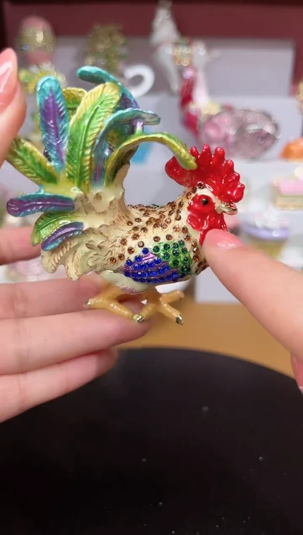 【闪购商品】易尚宝珐琅彩首饰盒