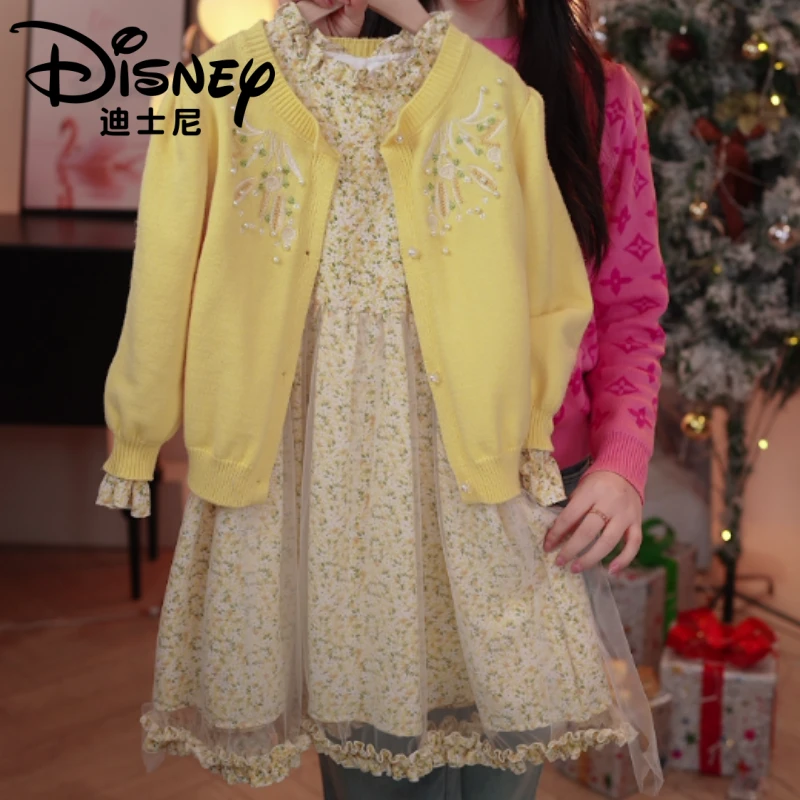 【XH】Disney/迪士尼女童春季新款时尚洋气休闲套装裙XCT1BZ211