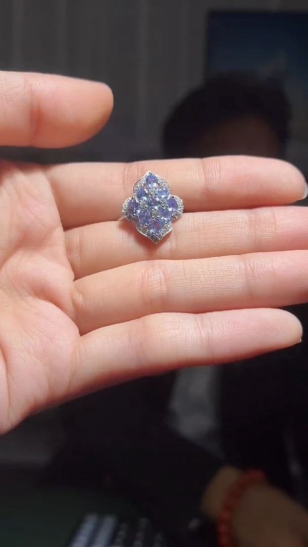 银S925镶嵌其他坦桑石（扎德严选）