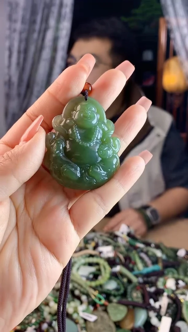【闪购商品】和田玉挂件未镶嵌1