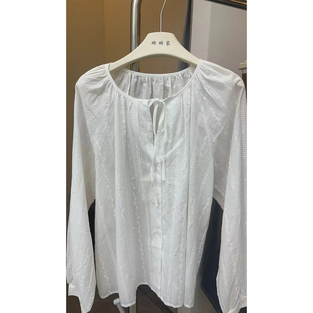 6505小衫白色时尚百搭