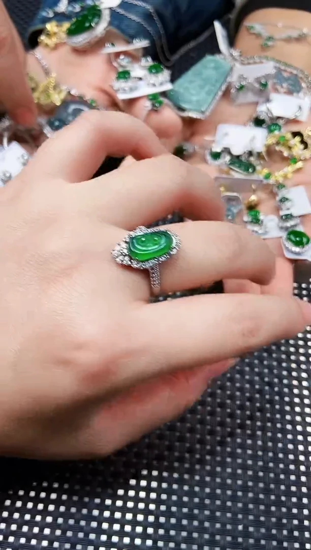 【闪购商品】翡翠戒指未镶嵌111111111