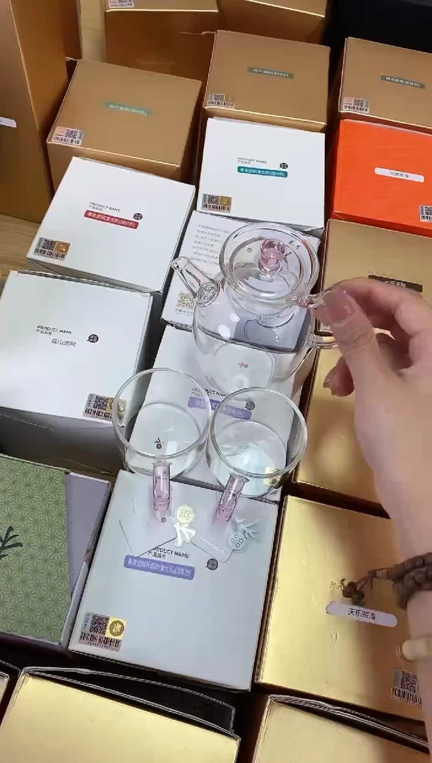 悦心壶/浅粉+清禾杯浅粉
