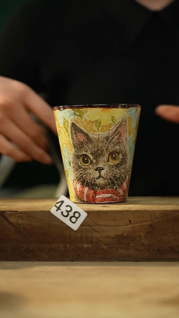 【闪购商品】瓷片新品！设计师手绘款柴烧动物系列！！！