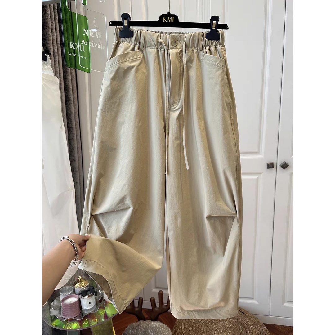 莱赛尔亚麻伞兵裤8179