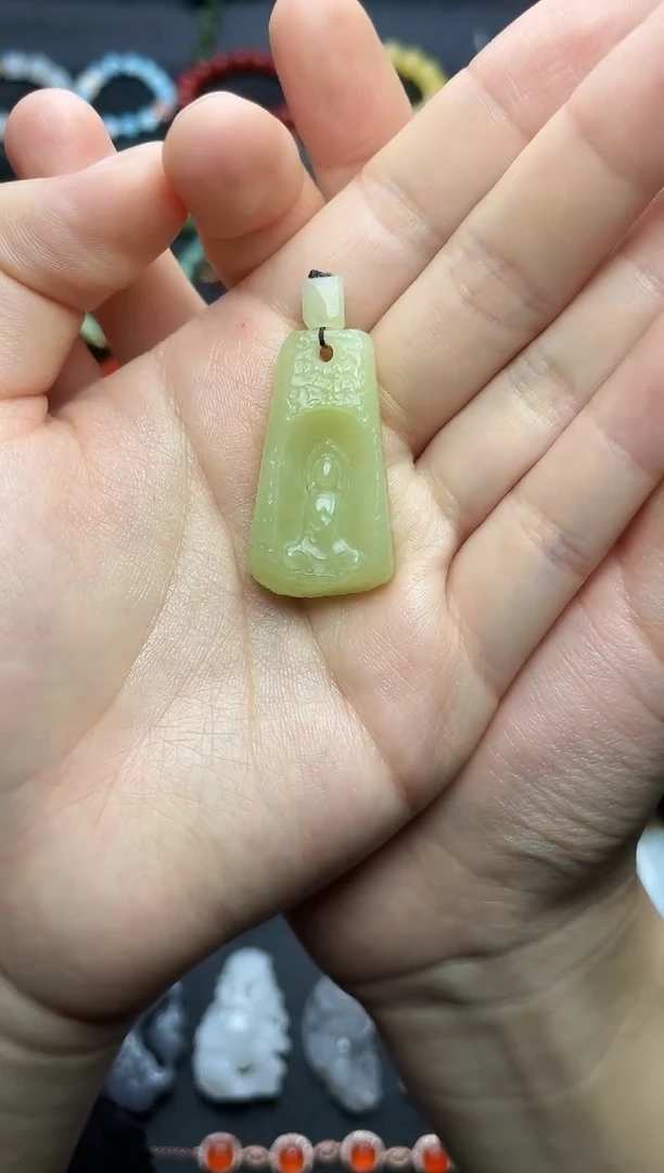 颈饰未镶嵌和田玉悟道06