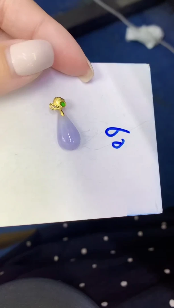 颈饰未镶嵌翡翠缅甸天然翡翠A货