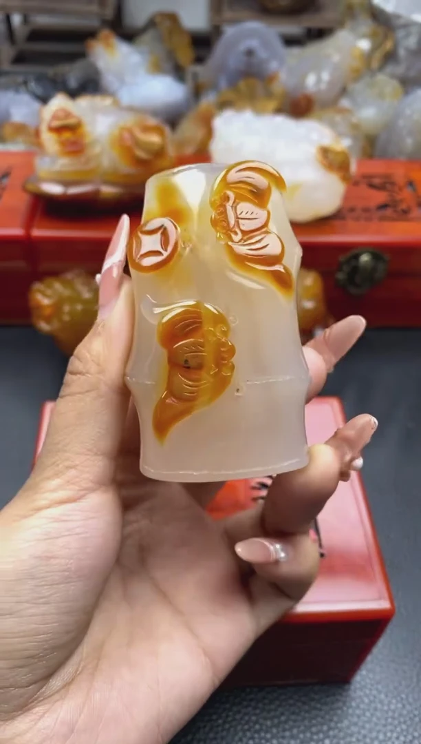 【闪购商品】玛瑙/玉髓手把未镶嵌00