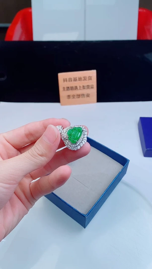 颈饰未镶嵌翡翠