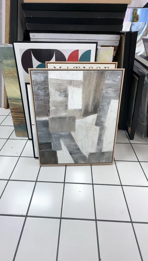 168现代艺术装饰画油画40cm*50cm
