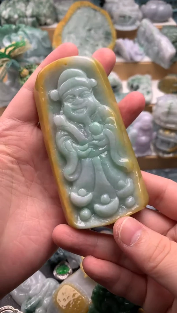 吊坠(不含链)未镶嵌翡翠1