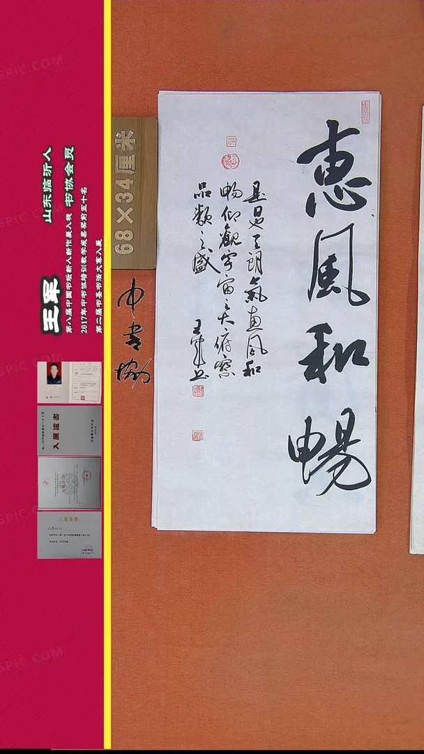 【闪购商品】书法362王军书法精品作品