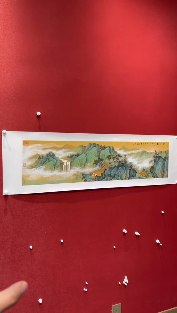 【闪购商品】国画田哲先生现场手绘17