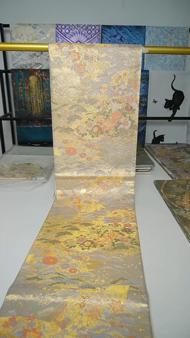 织绣织锦68花卉。