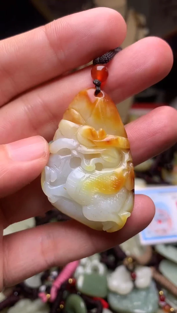 颈饰未镶嵌和田玉新疆料青海料清水和田玉吊坠