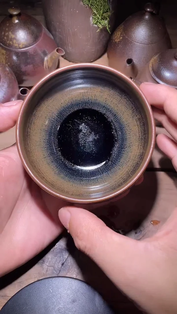 茶盏老木头精选柴烧356