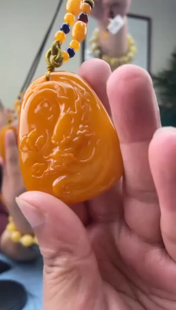 蜜蜡未镶嵌珠宝奇石H21，假一罚十发其一H