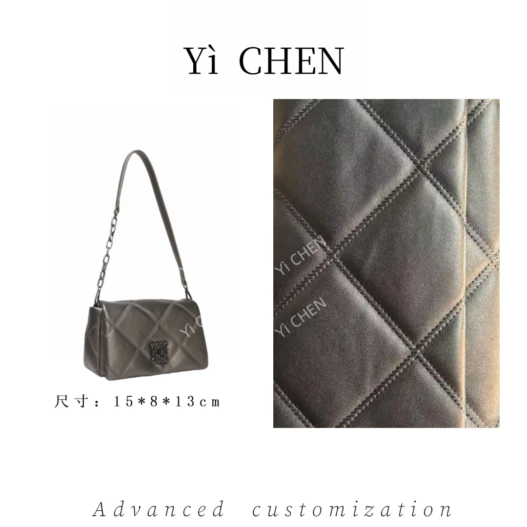 【Yì CHEN】BF-66523-香槟金 简约时尚女士新款轻奢单肩斜跨包
